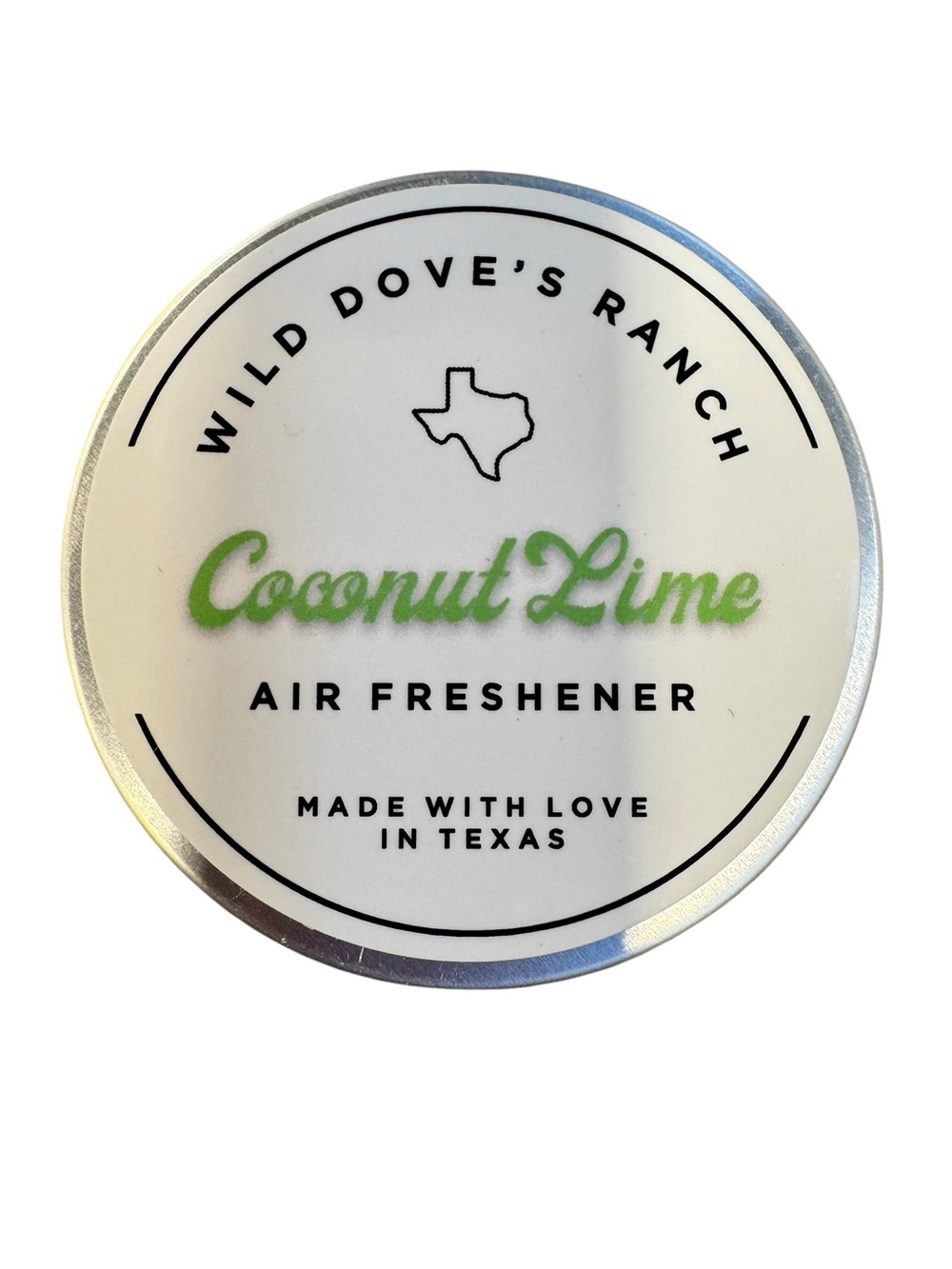 Wild Dove’s Ranch Coconut Lime Air Freshener - Made in Texas